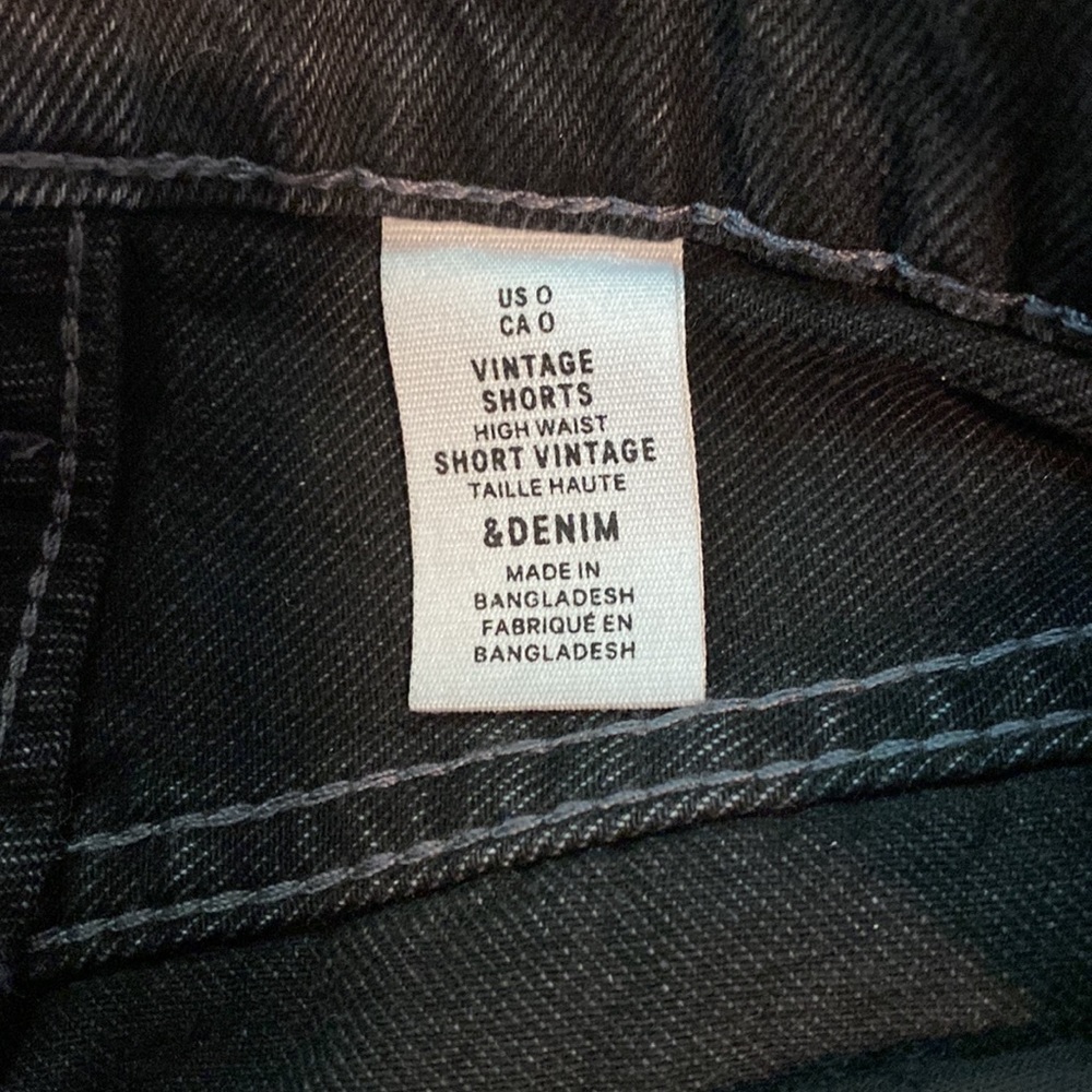 NWT Black H&M Shorts - Picture 2 of 4